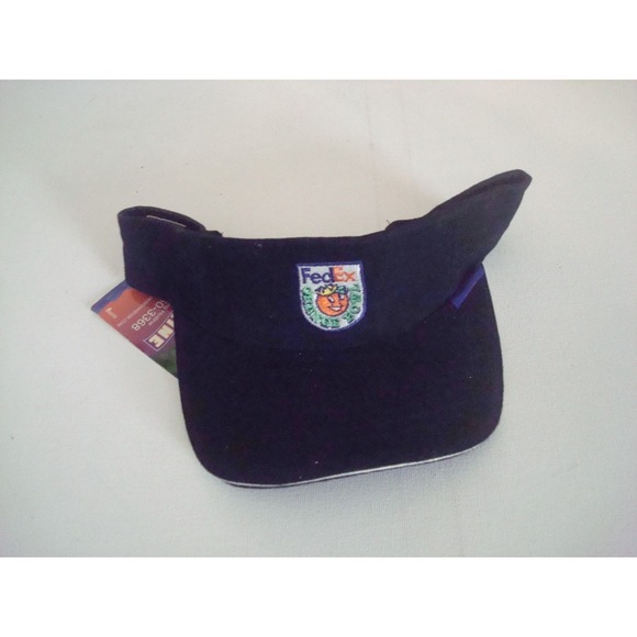 FEDEX FED EX VISOR THE PATCH NEW HAT CAP DEADSTOCK VINTAGE T8